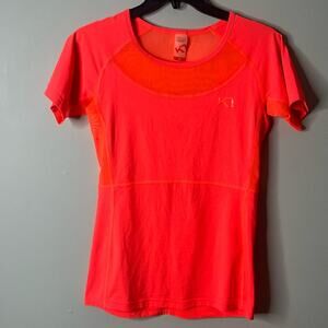 Kari Traa Neon Orange Active Tee Small